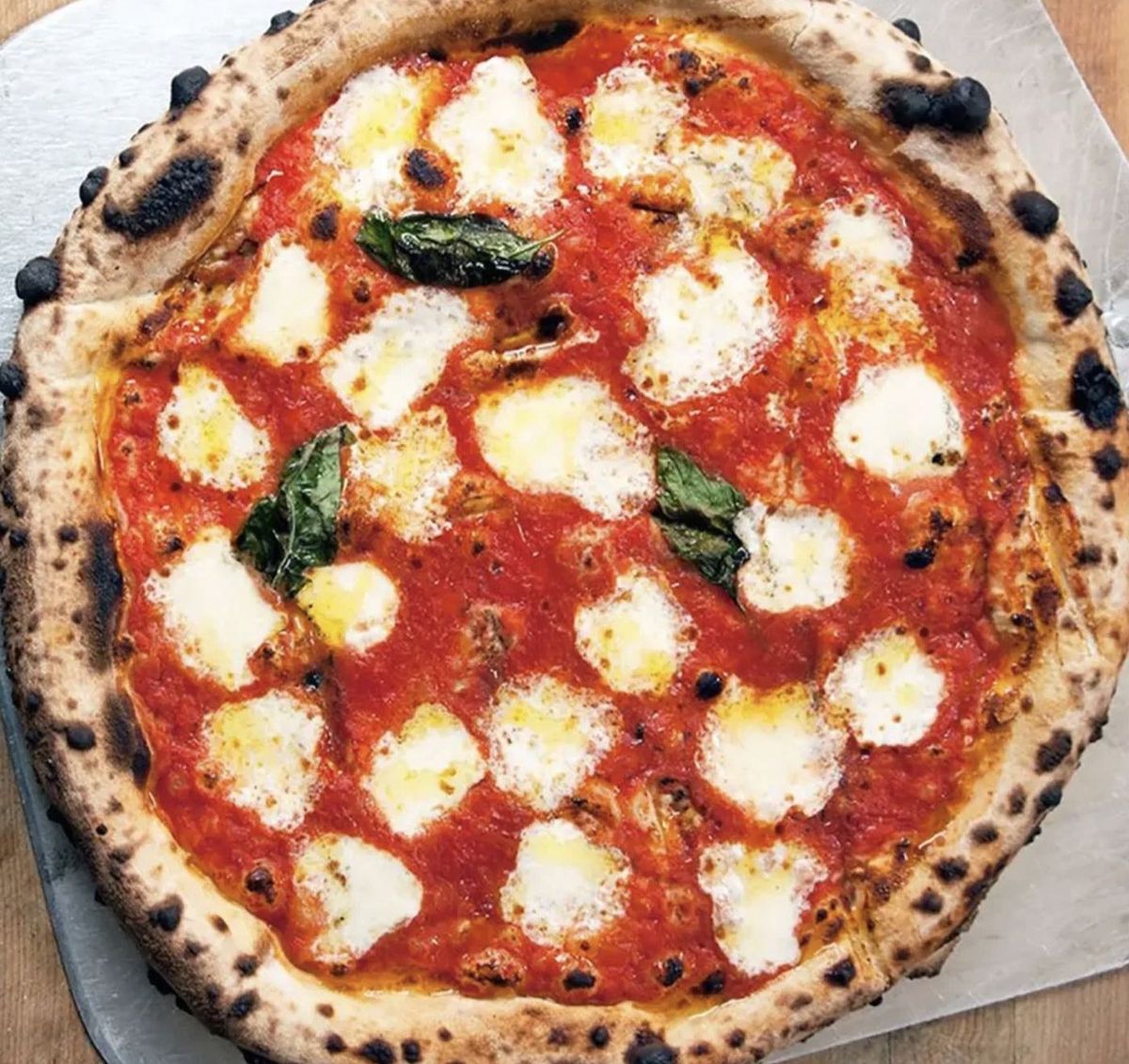 Margherita Pizza at Mozzarella's Pizza in East Northport